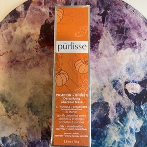 Purlisse pumpkin + ginger detoxifying charcoal mask BRAND NEW